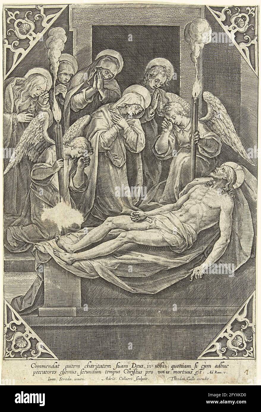 Paid of Christ. Maria and others reinforced the dead body of Christ ...