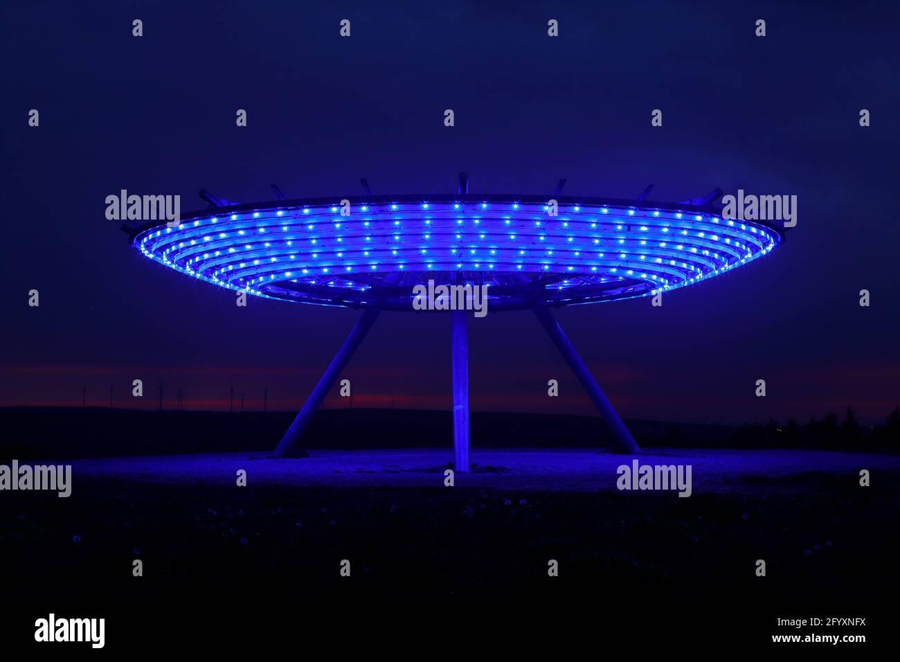 Halo panopticon at night hi-res stock photography and images - Alamy
