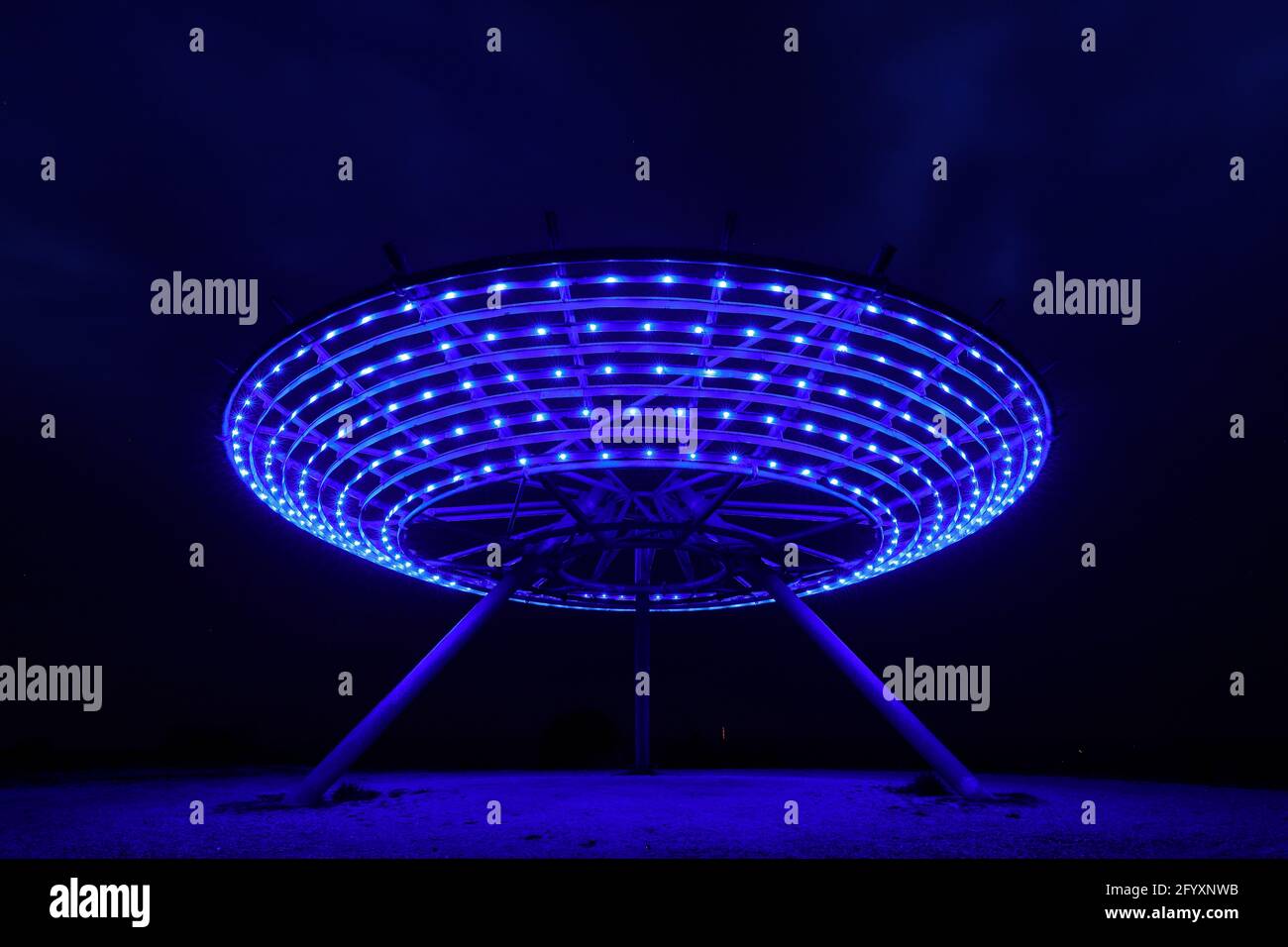 The Halo in Haslingden,Lancashire,UK. It is 1 of 4 panopticon ...