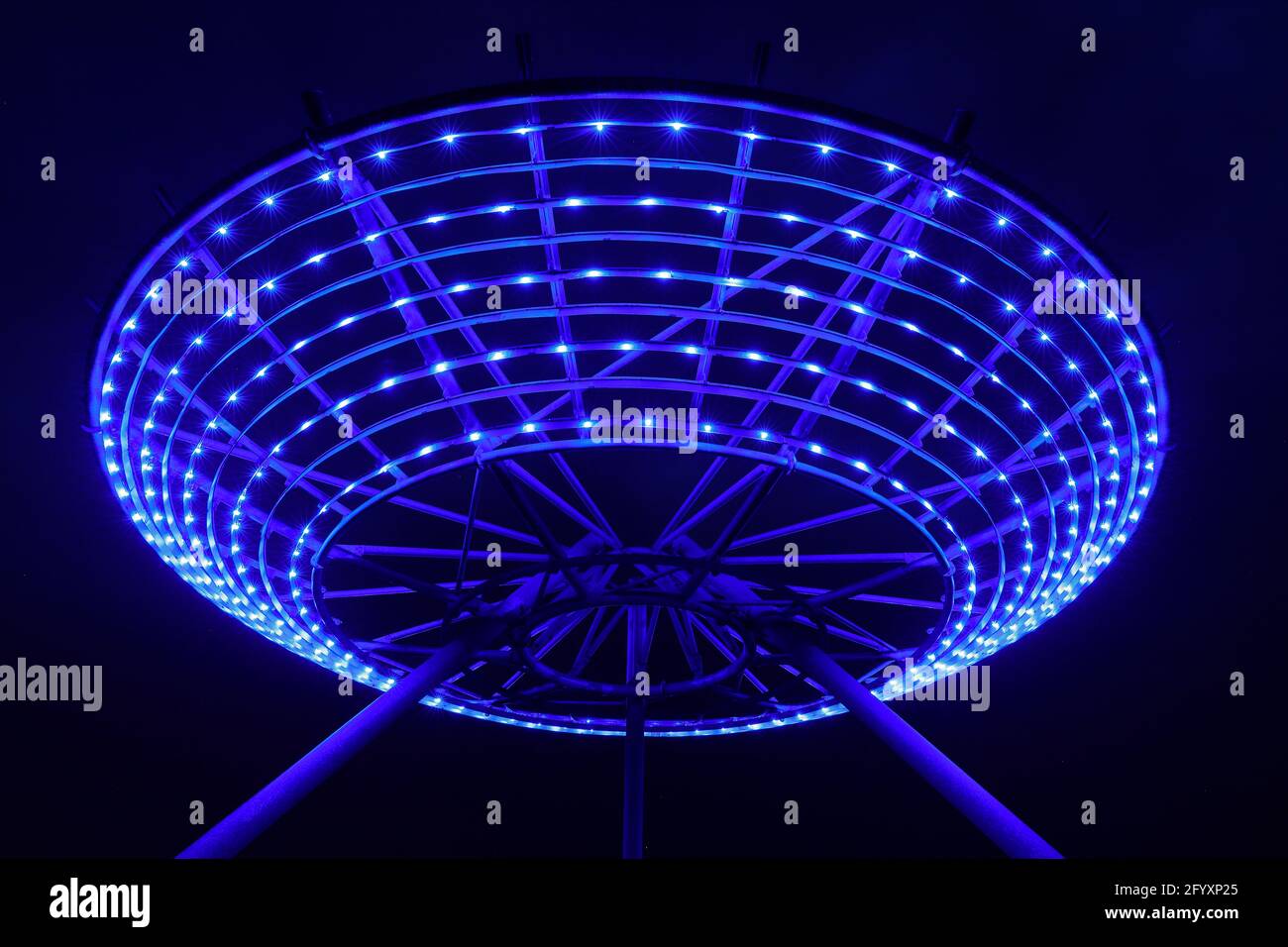 The Halo in Haslingden,Lancashire,UK. It is 1 of 4 panopticon ...