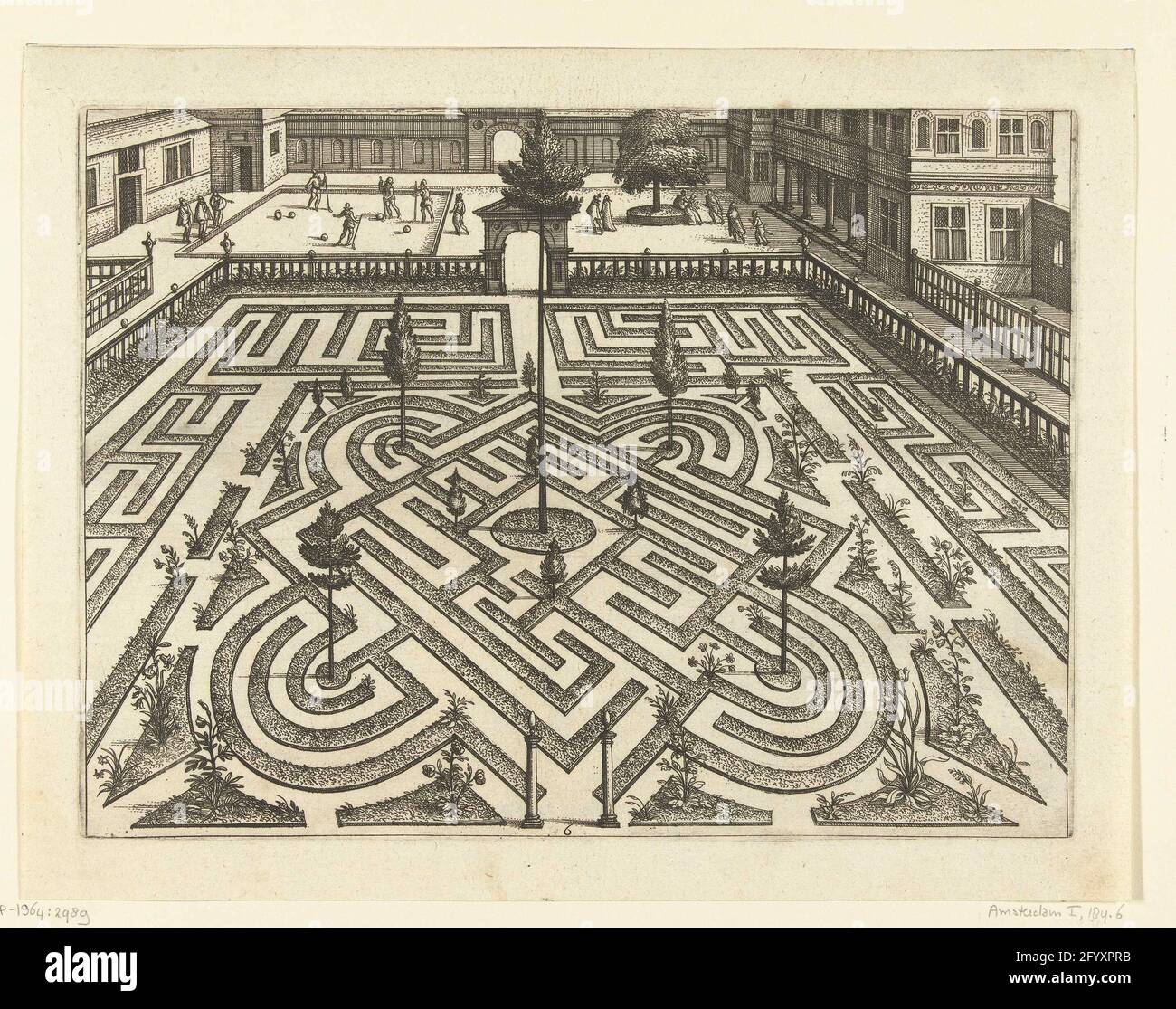 Drawing A Labyrinth Garden