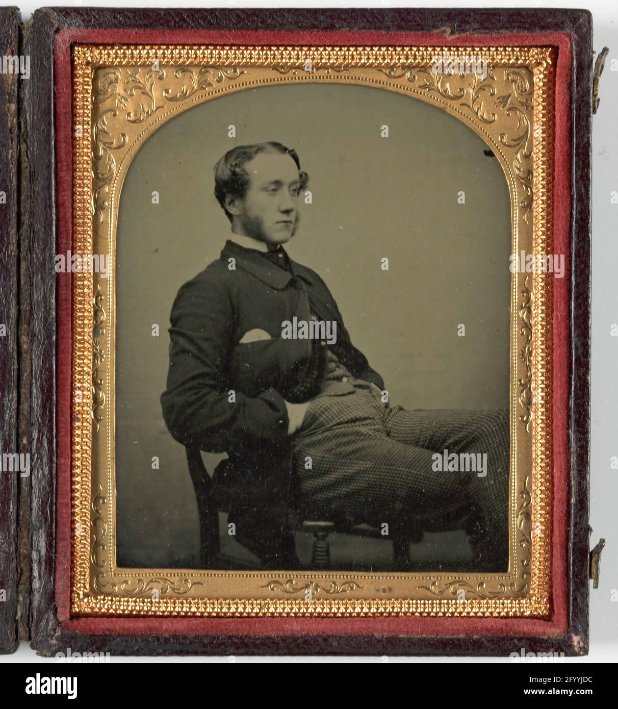 Edwin Venous at about 19 Stock Photo - Alamy