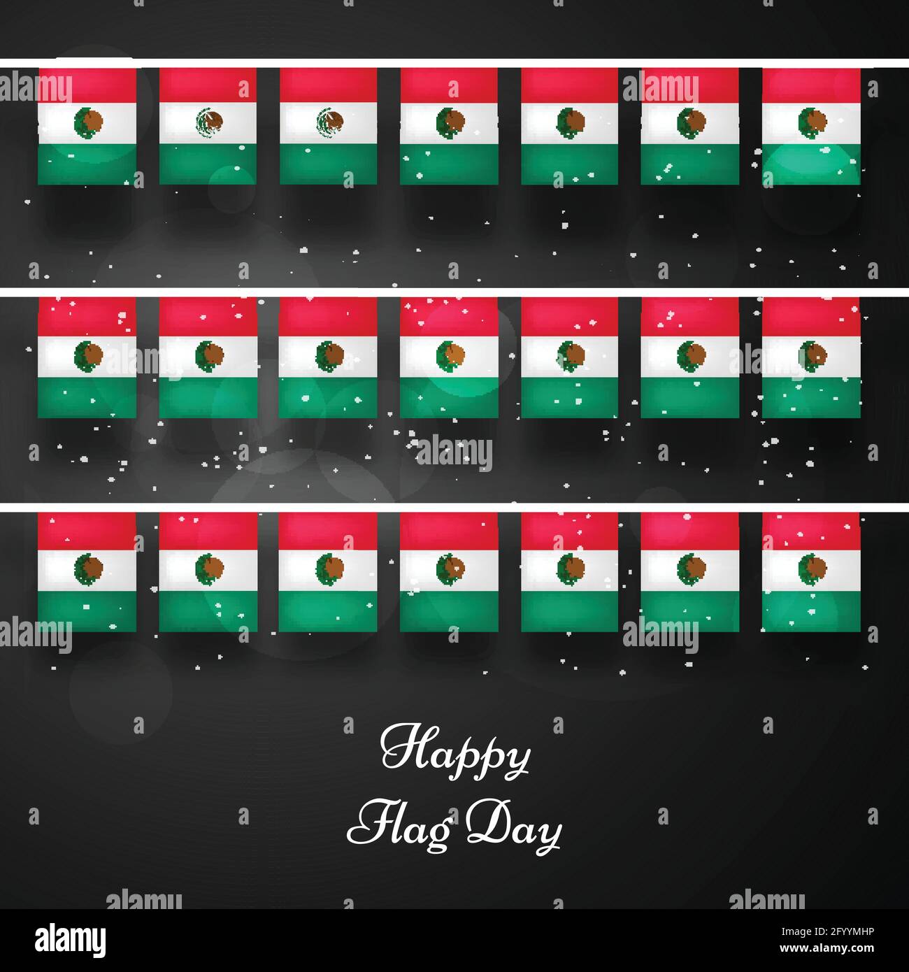 Mexico Flag Day Stock Vector Image & Art Alamy