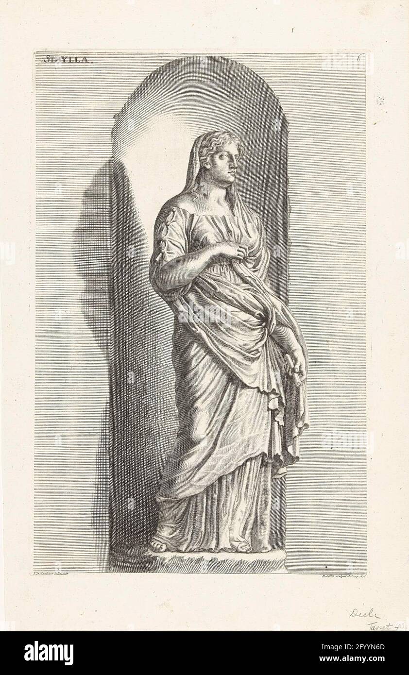 Sibyl Rome Ancient rome women painting hi-res stock photography and images - Alamy