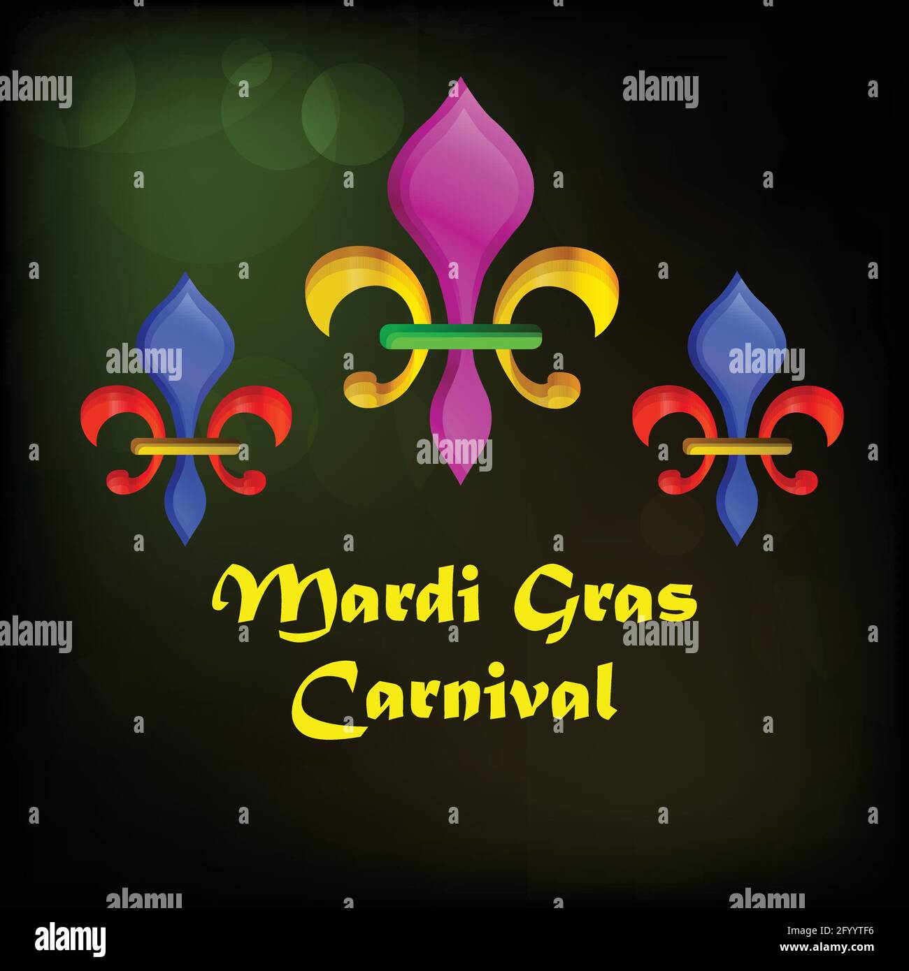 Mardi Gras Carnival Stock Vector