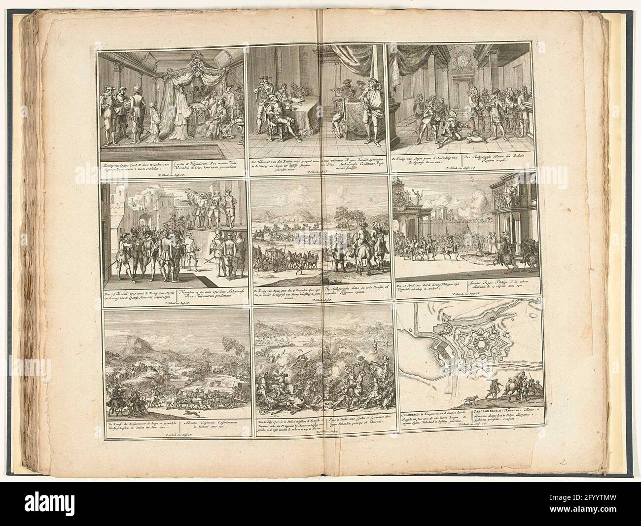 Stage of the war (magazine I), 1700-1701; Spectee of the war starts ...