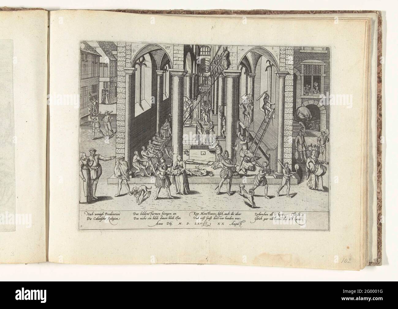 Image storm, 1566; Series 5: Dutch events, 1566-1570. Sculpture storm ...