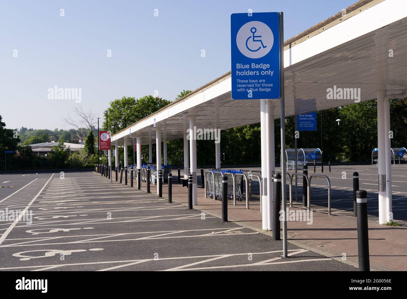 blue-badge-parking-space-in-tesco-supermarket-england-stock-photo-alamy