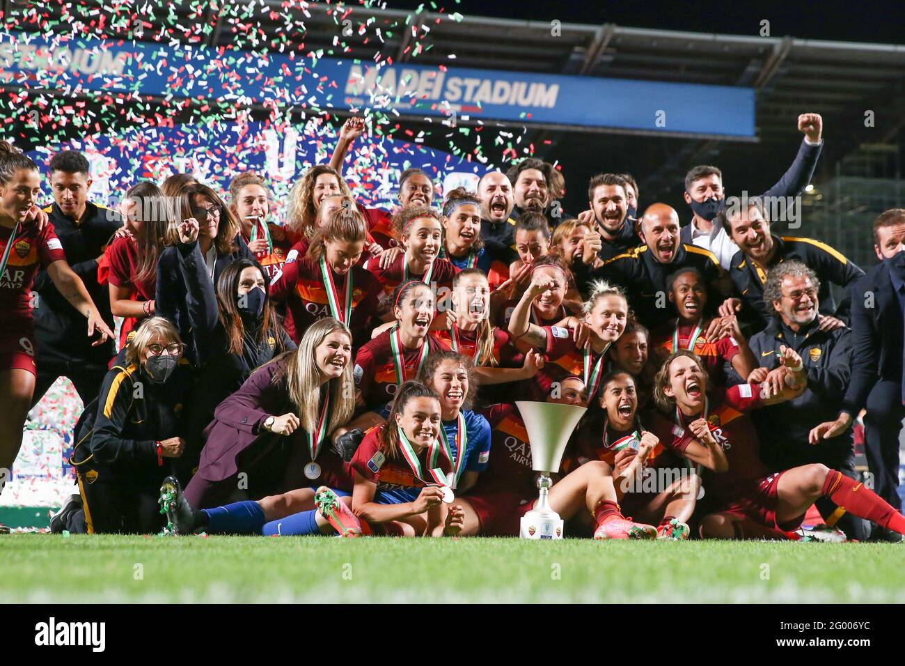 Roma coppa italia trophy hi-res stock photography and images - Alamy