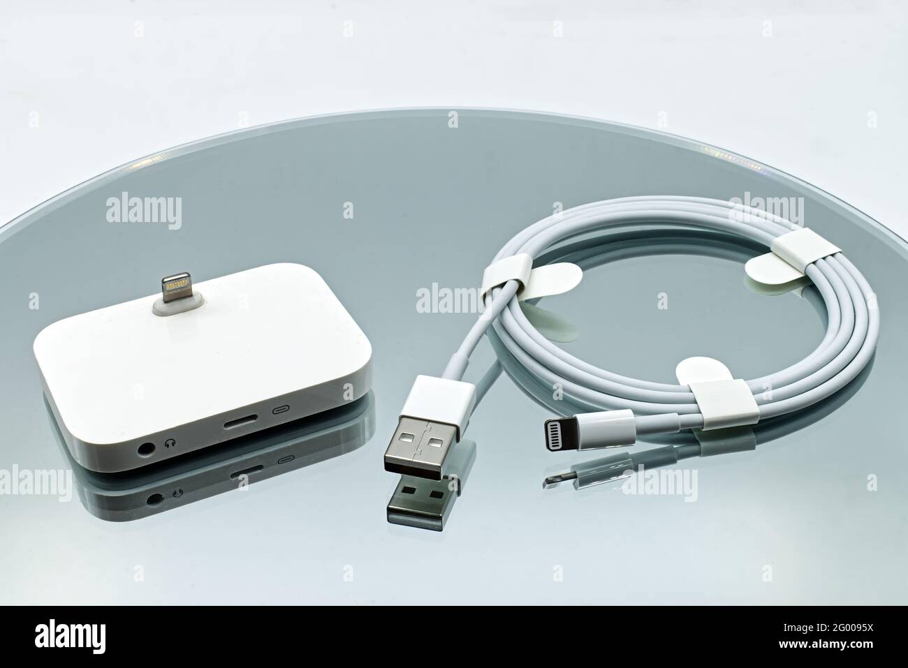 Apple power adapter hi-res stock photography and images - Alamy