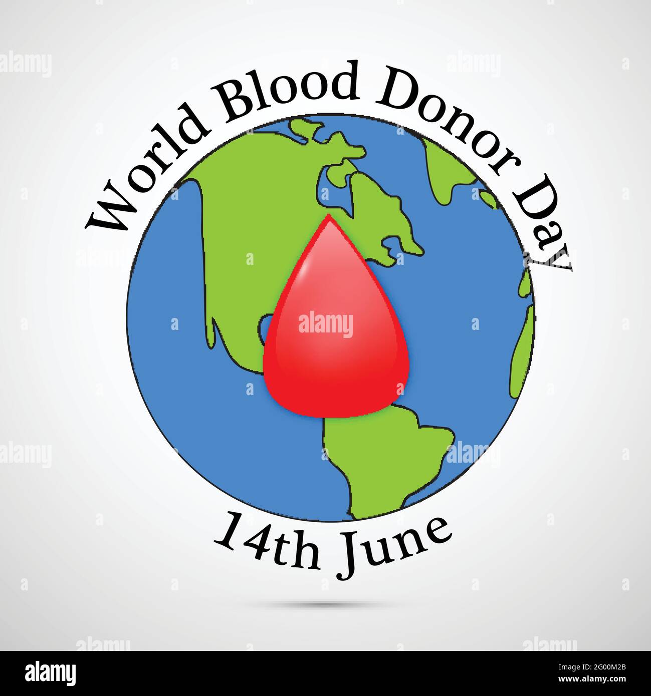 World Blood Donor Day background Stock Vector Image & Art - Alamy
