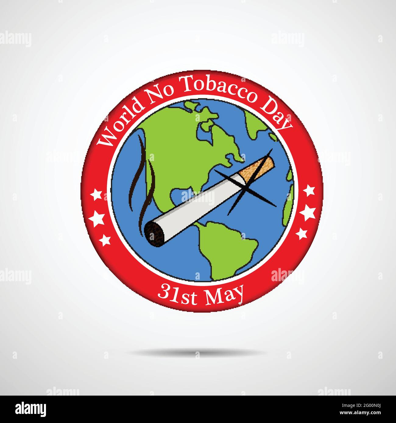 World No Tobacco Day background Stock Vector Image & Art - Alamy