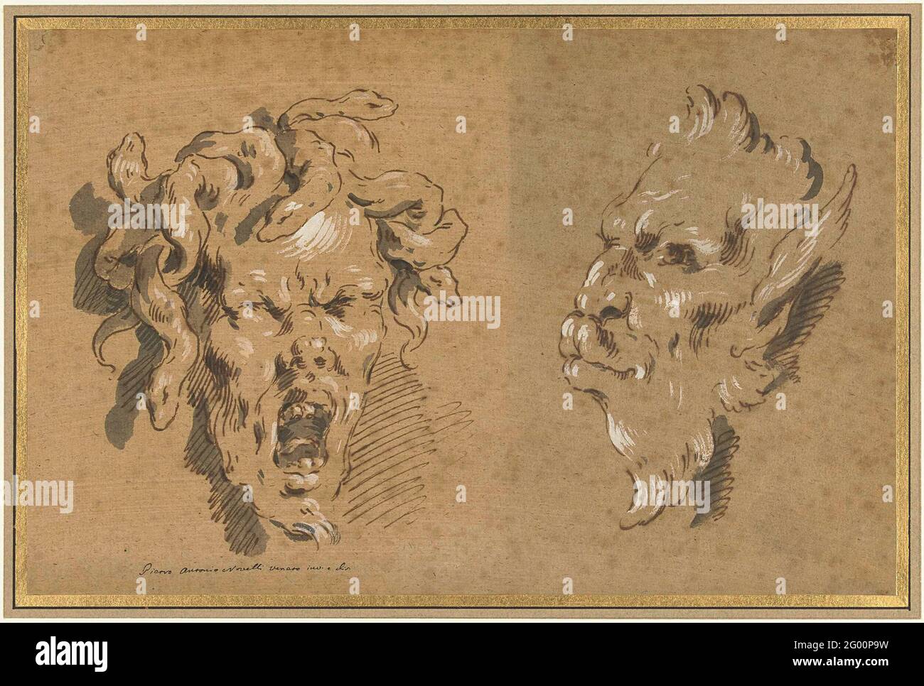 Gorgon heads hi-res stock photography and images - Alamy