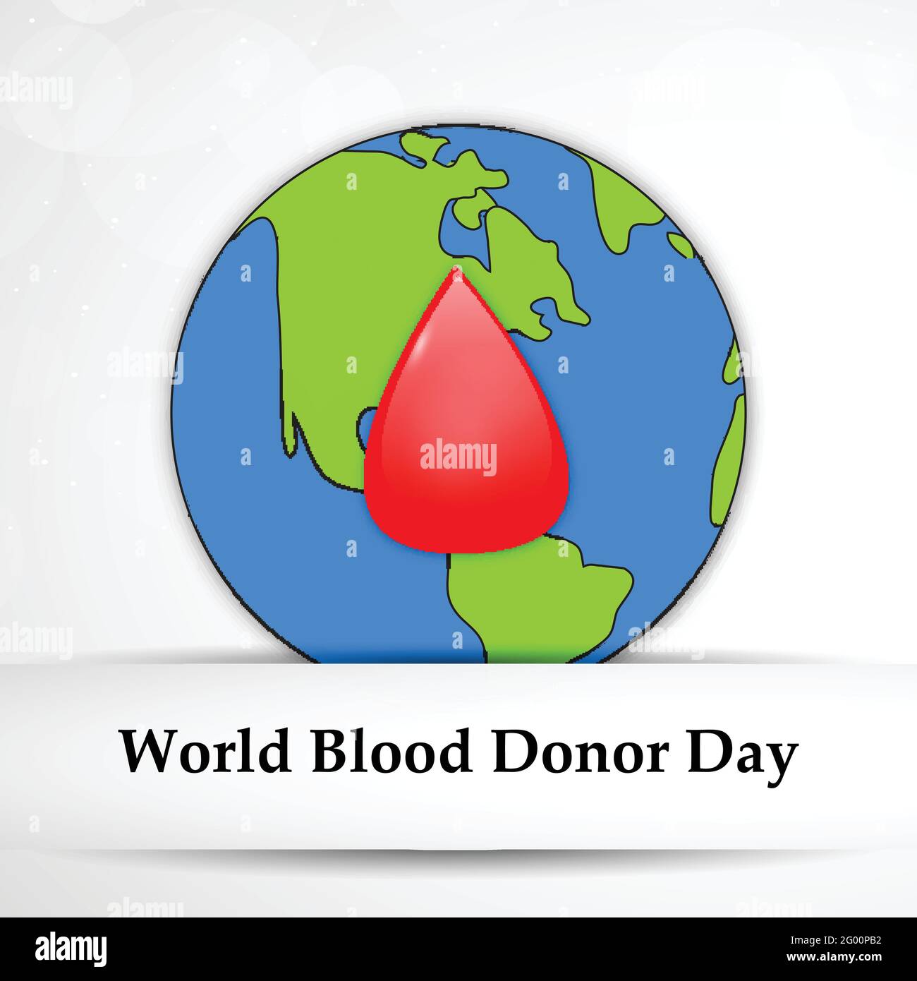 World Blood Donor Day background Stock Vector Image & Art - Alamy