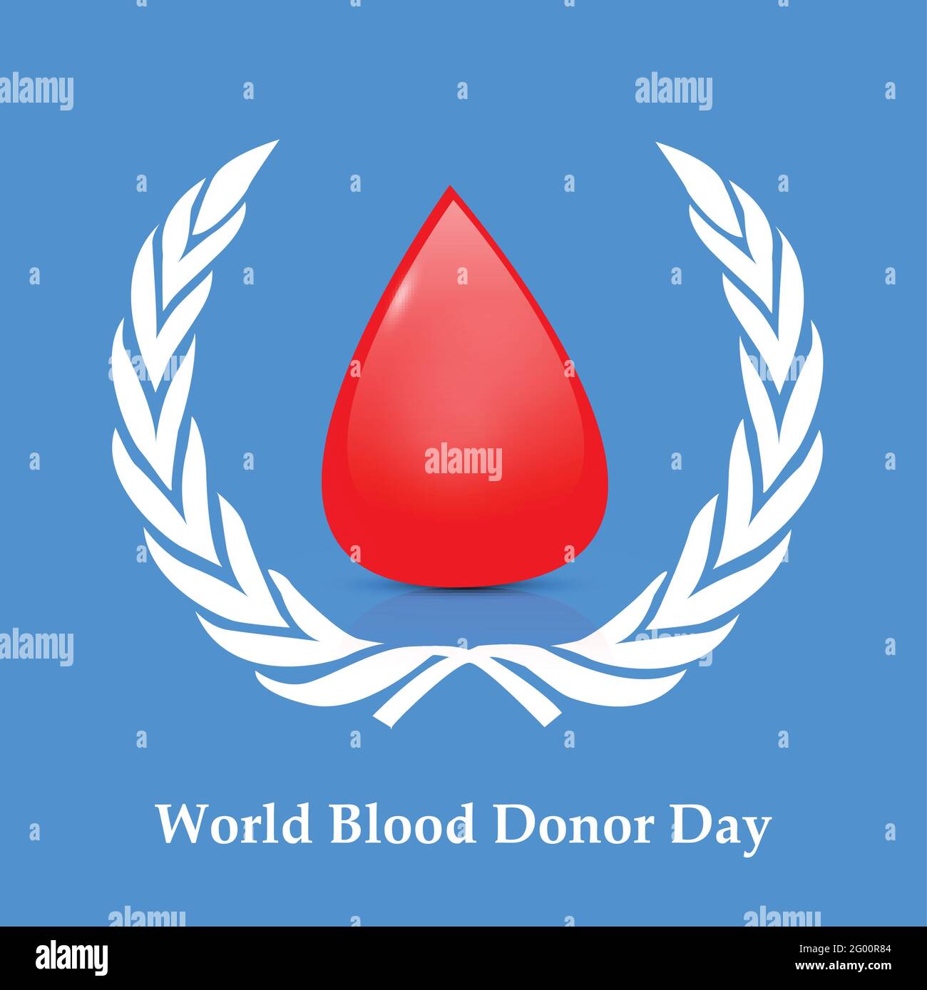 World Blood Donor Day background Stock Vector Image & Art - Alamy