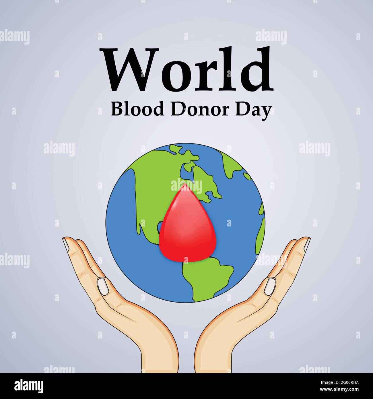 World Blood Donor Day background Stock Vector Image & Art - Alamy