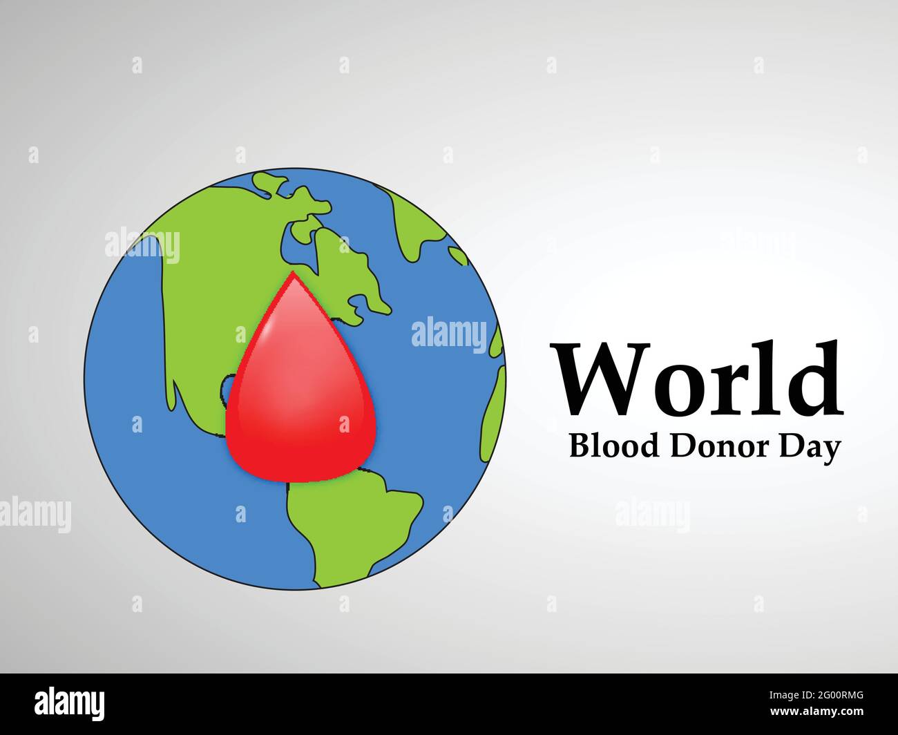 World Blood Donor Day background Stock Vector Image & Art - Alamy
