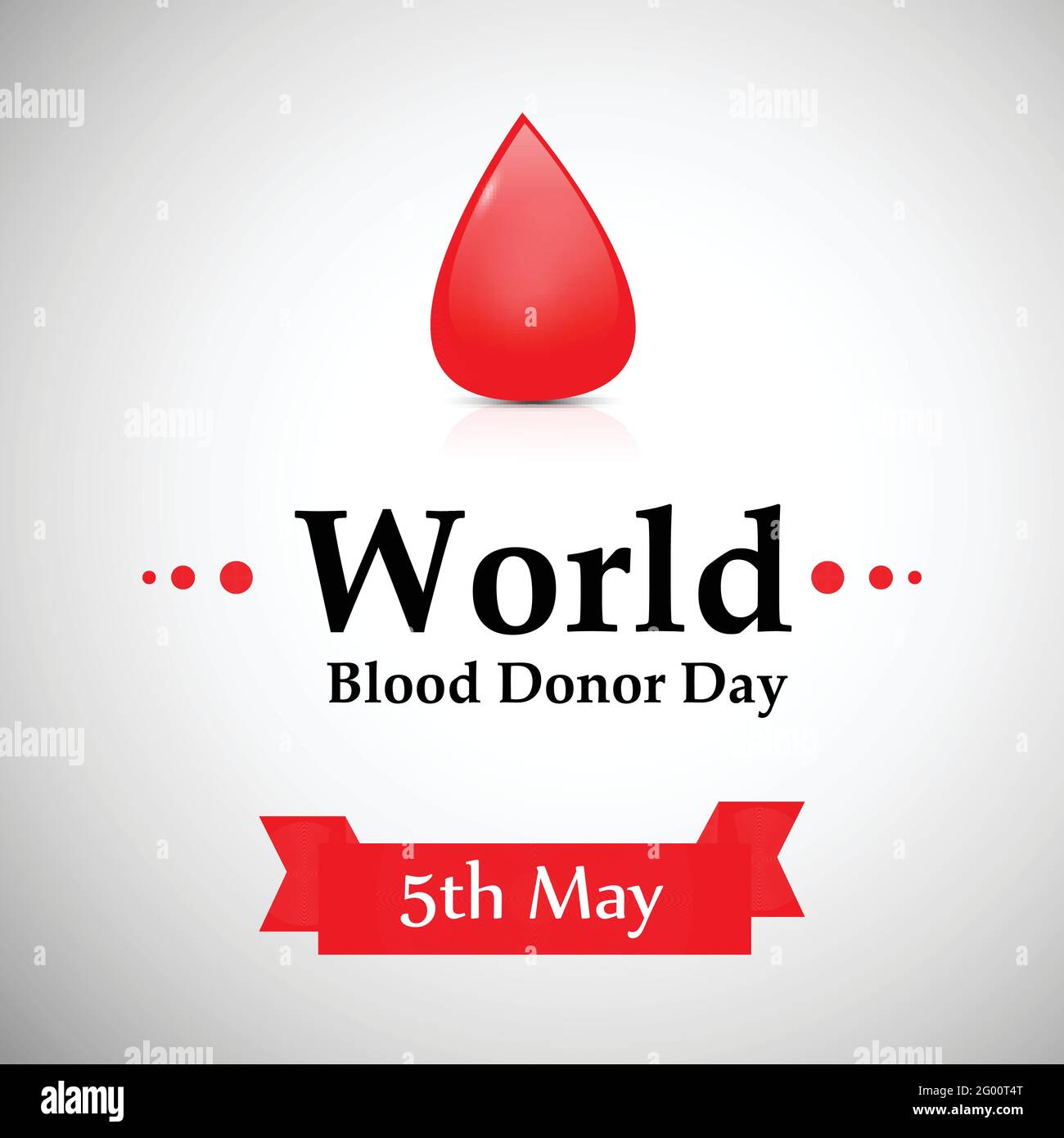 World Blood Donor Day background Stock Vector Image & Art - Alamy