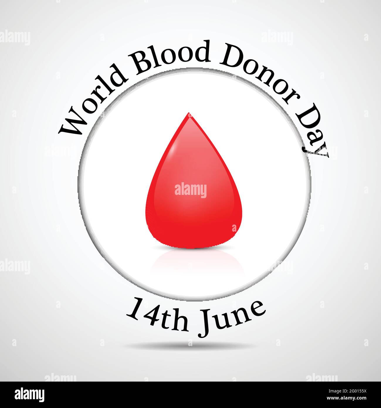 World Blood Donor Day background Stock Vector Image & Art - Alamy