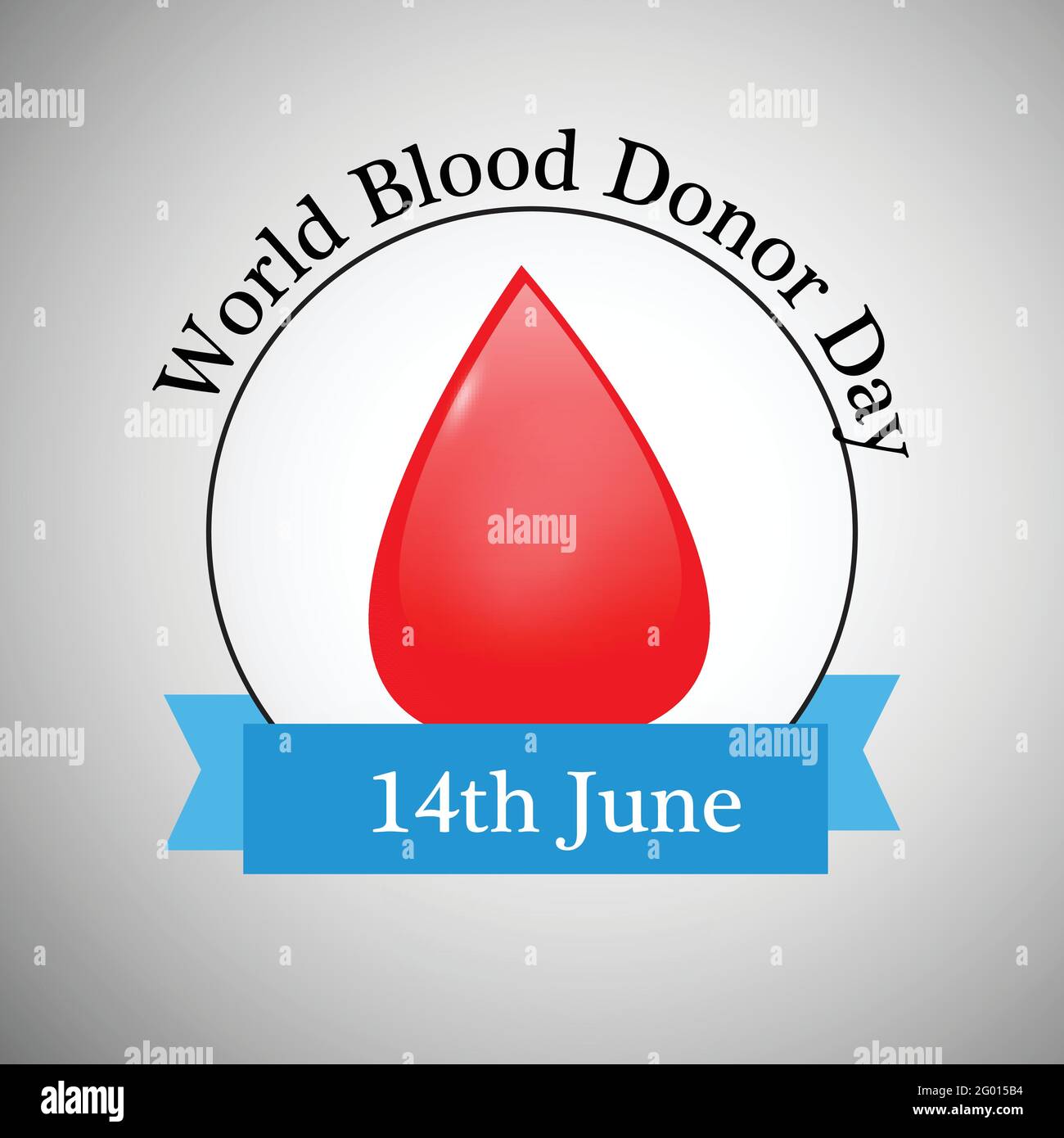 World Blood Donor Day background Stock Vector Image & Art - Alamy