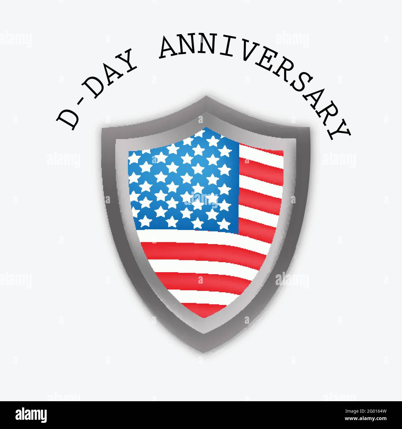 U.S.A D-Day Stock Vector