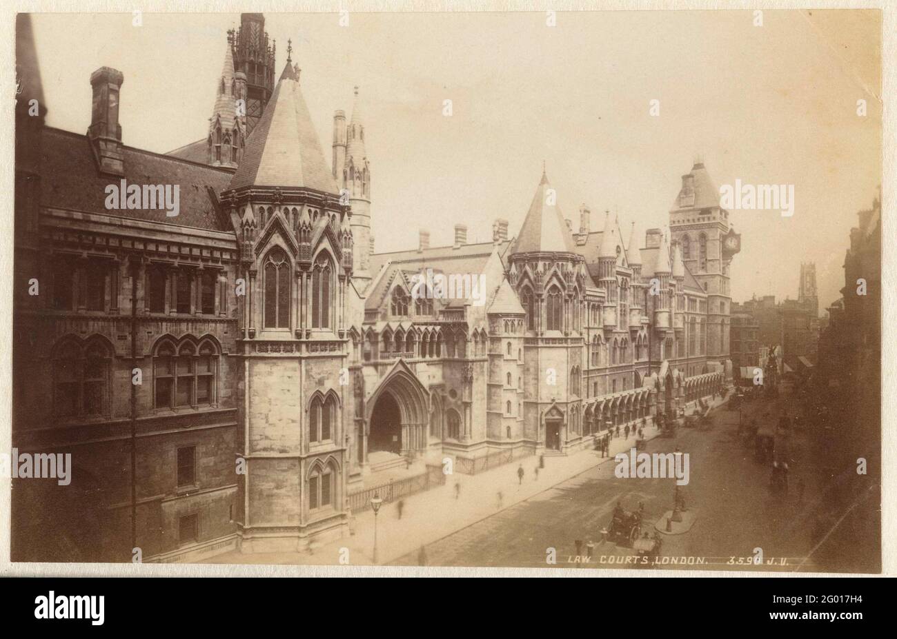 Law Courts in London; Law Courts, London Stock Photo - Alamy
