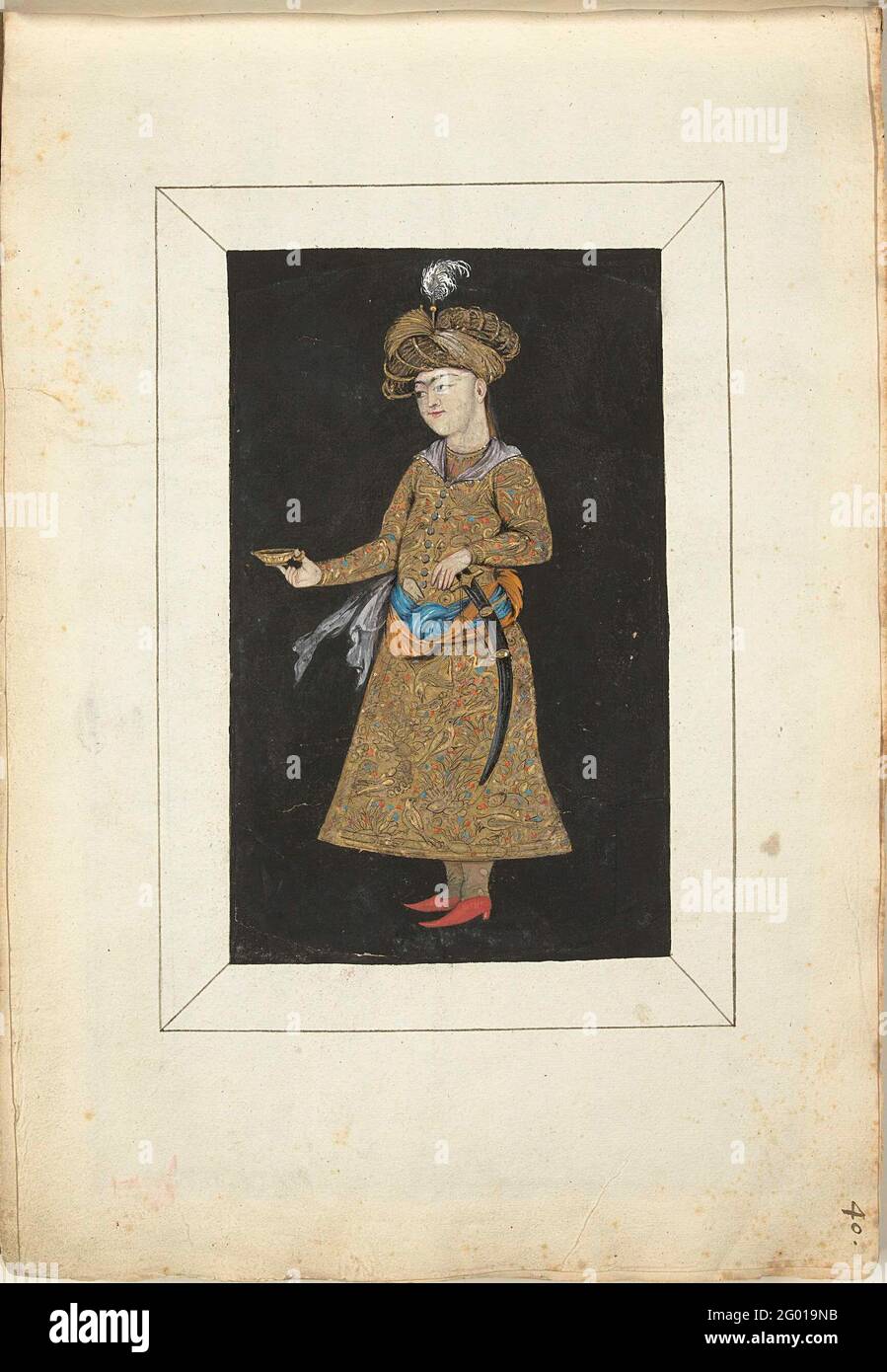 Persian 16th century miniature hi-res stock photography and images - Alamy