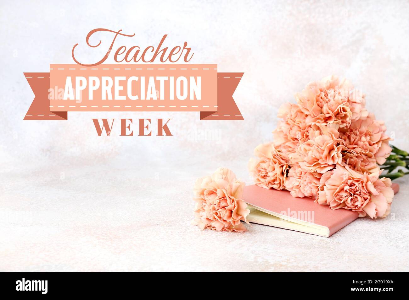 Greeting card for Teacher Appreciation Week Stock Photo Alamy