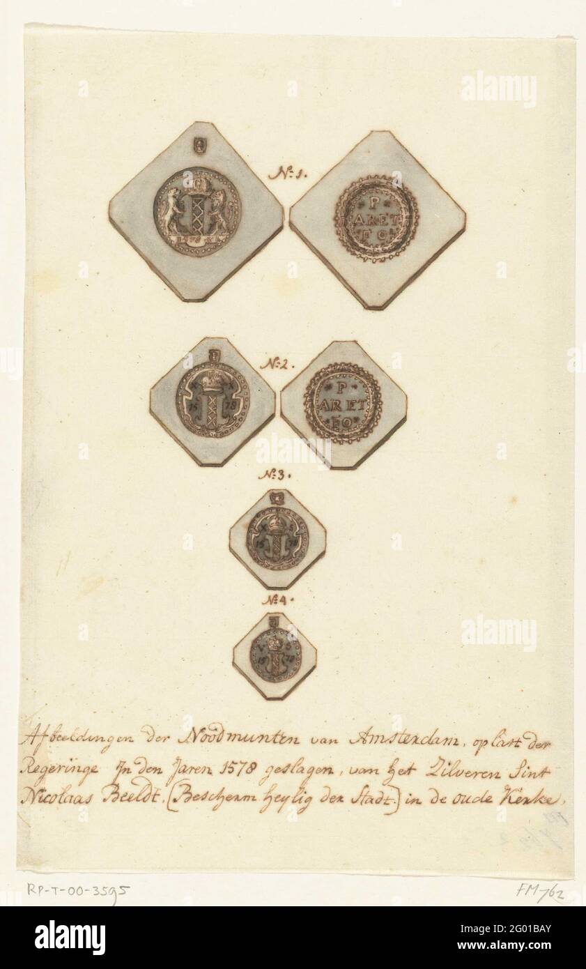 Emergency Coins From Amsterdam 1578 Images Of The Emergency Coins From Amsterdam Beaten By 