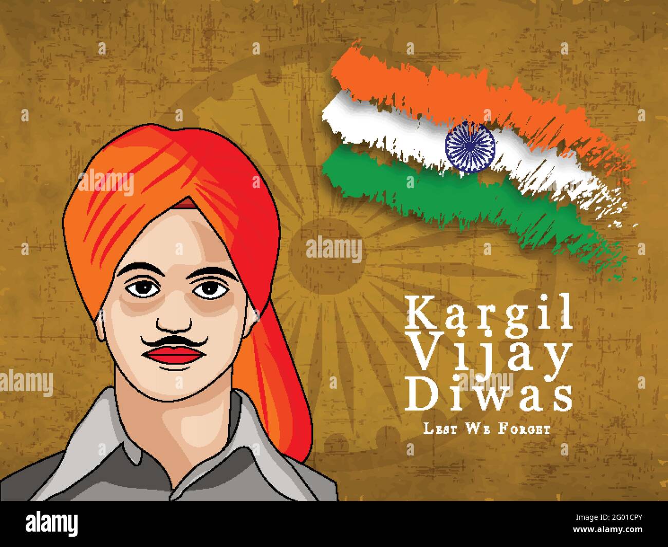 Kargil Vijay Diwas Drawing || How to Draw Kargil Vijay Diwas Poster Easy  step by step || Jai Jawan - YouTube