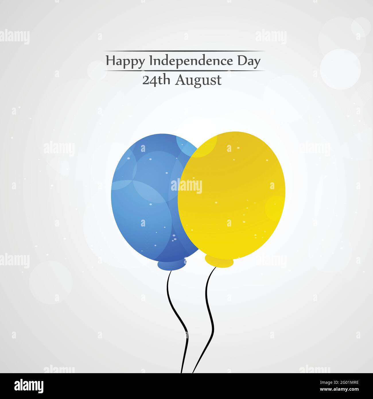 Ukraine Independence Day Stock Vector