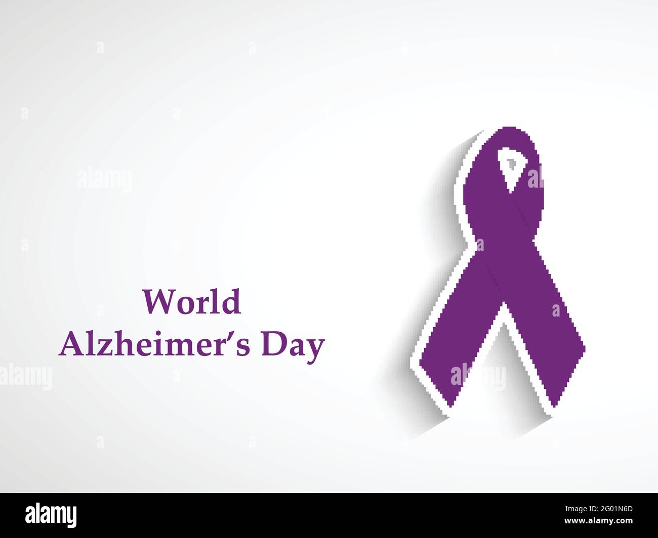 World Alzheimers Day Stock Vector Image & Art - Alamy