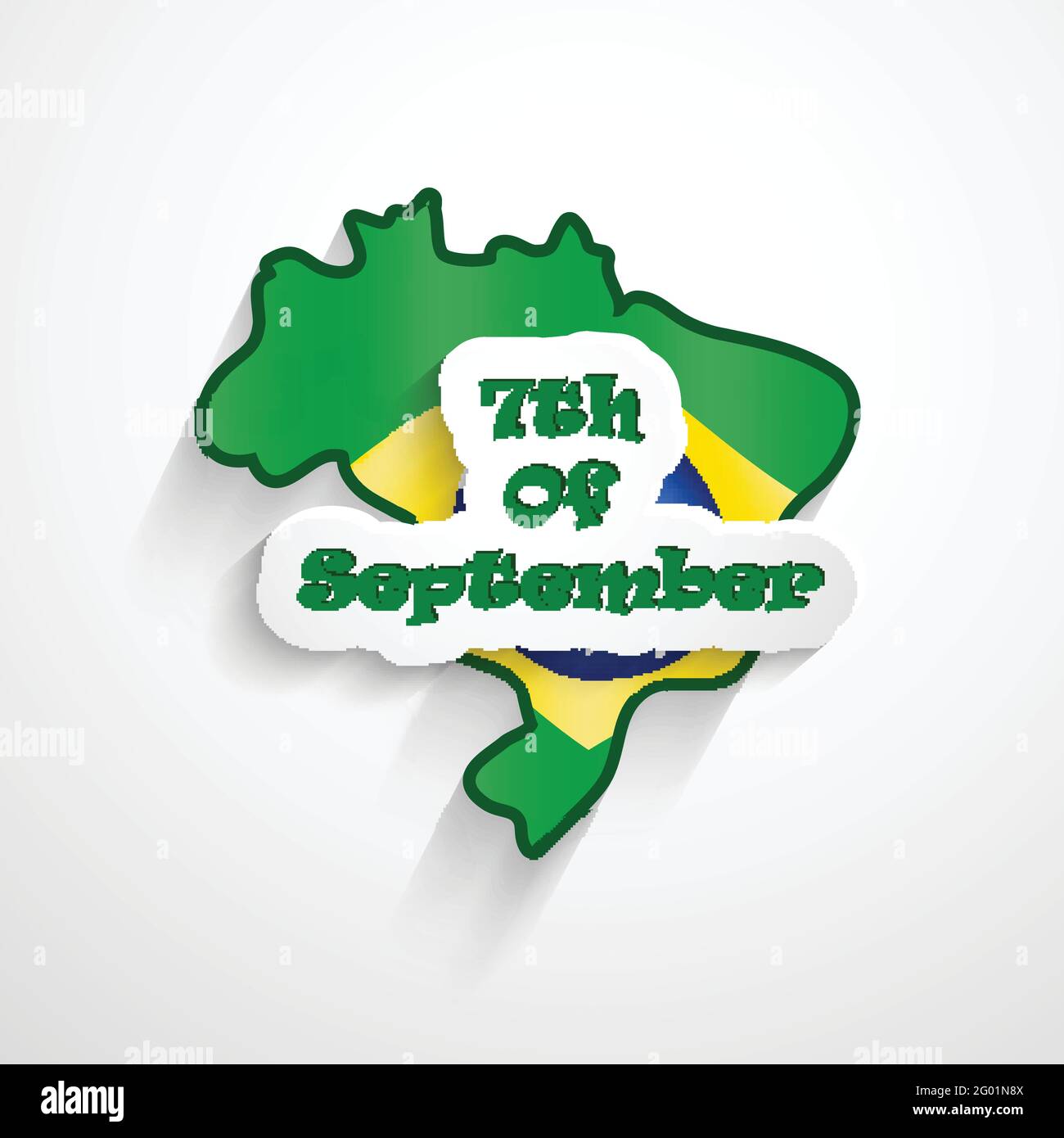 Brazil Independence Day Stock Vector Image & Art - Alamy