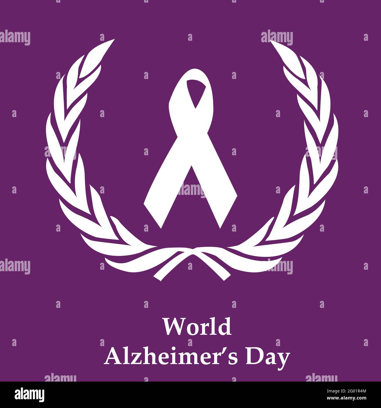 World Alzheimers Day Stock Vector Image & Art - Alamy