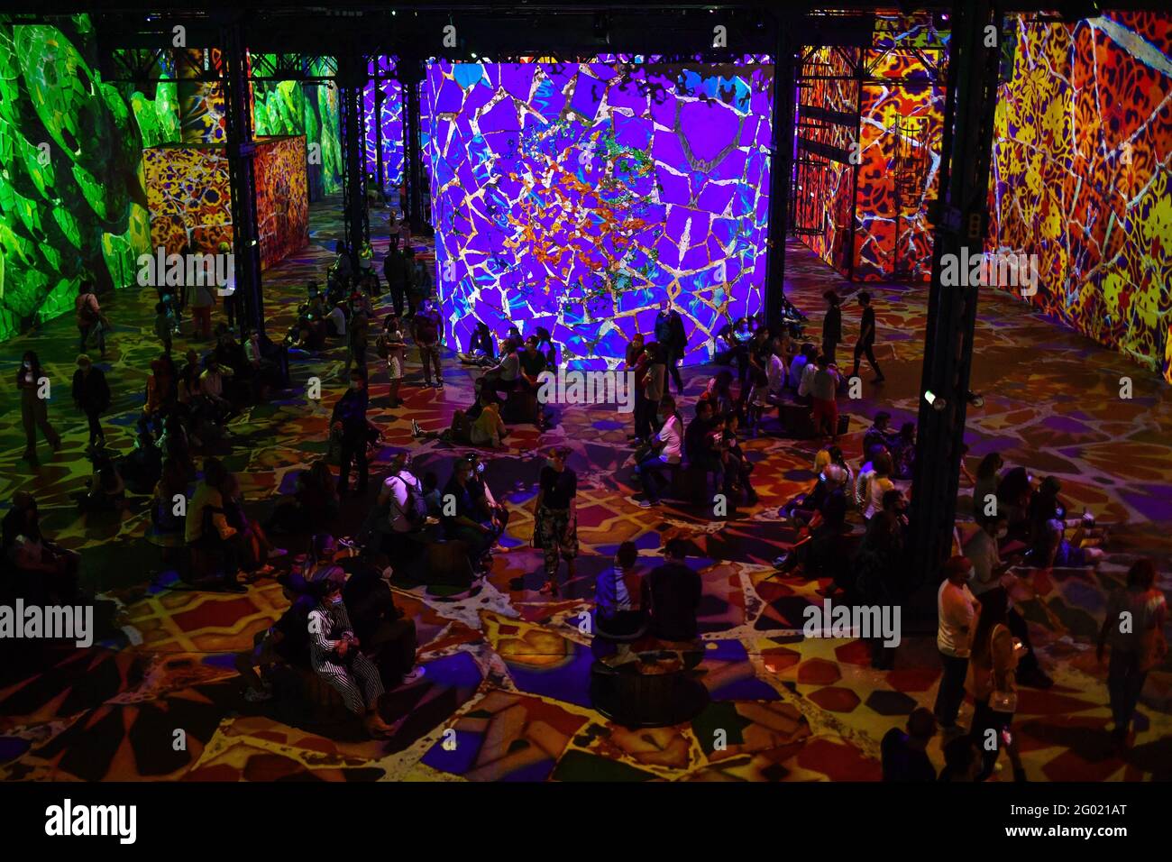 Atelier Des Lumieres Illuminated By The Famous And Singular Works Of Salvador Dali The Immersive Exhibition Dali The Never Ending Enigma Looks Back On More Than 60 Creative Years Of The Catalan Master