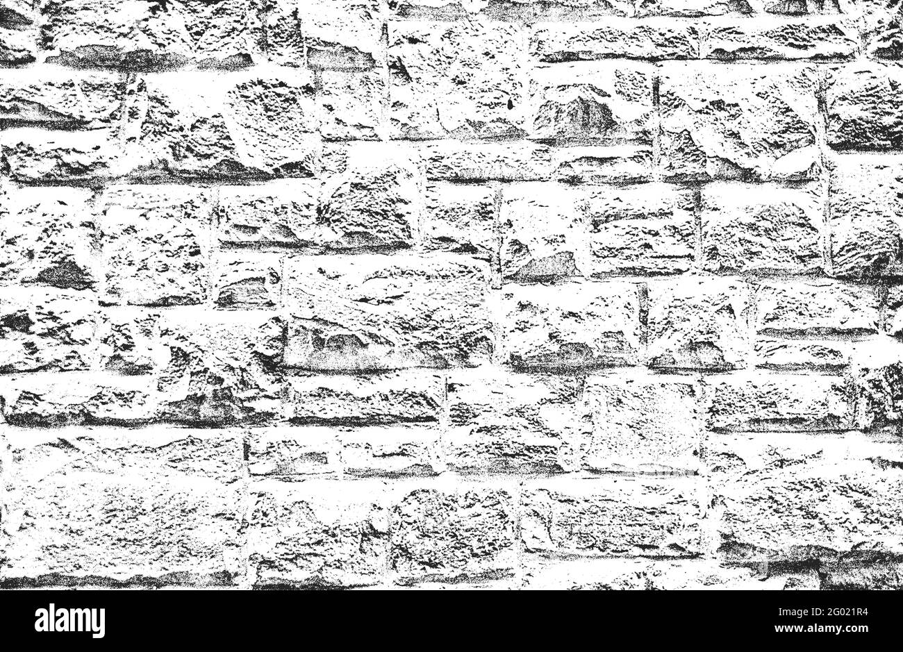 Distressed overlay texture of old brick wall, grunge background ...