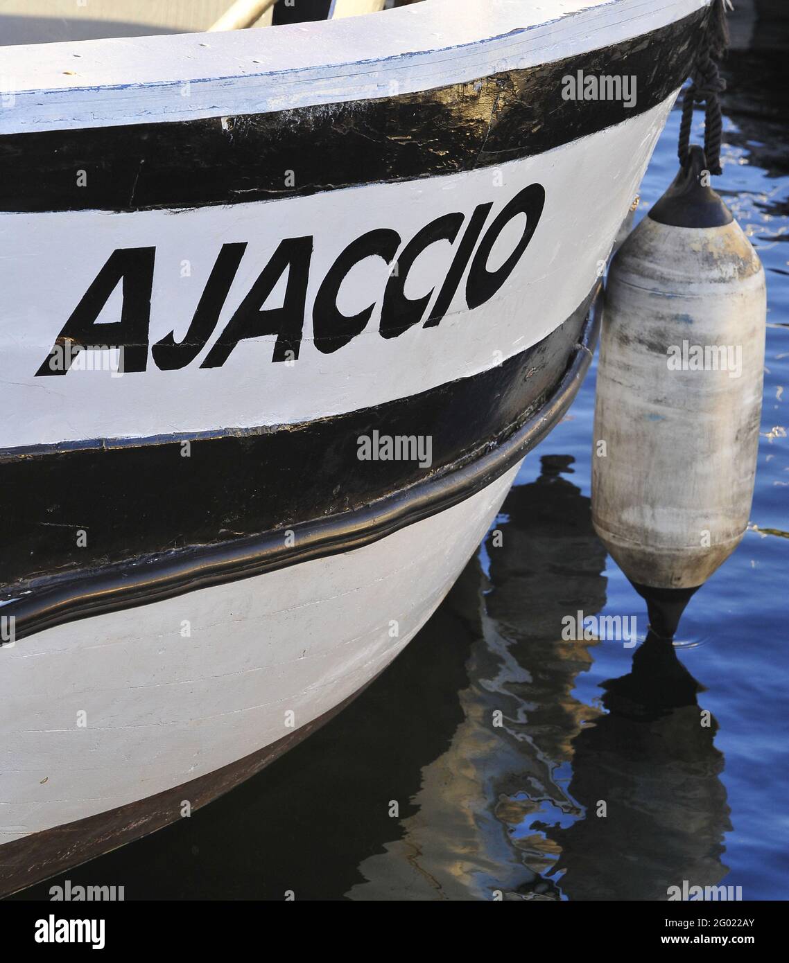 FRANCE. CORSE DU SUD (2A) AJACCIO. THE PORT Stock Photo