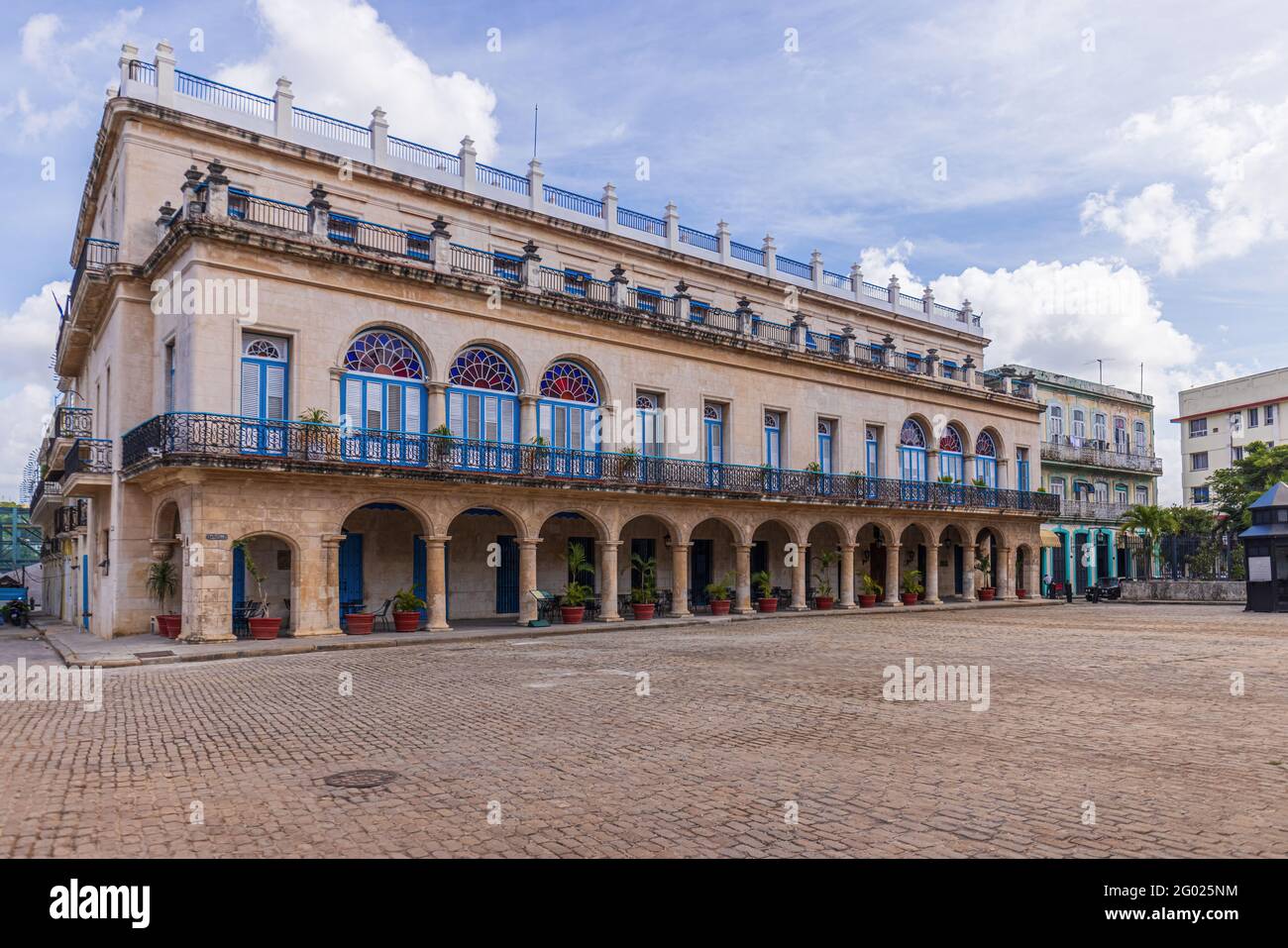 Plaza de Armas in Old Havana, Cuba Stock Photo