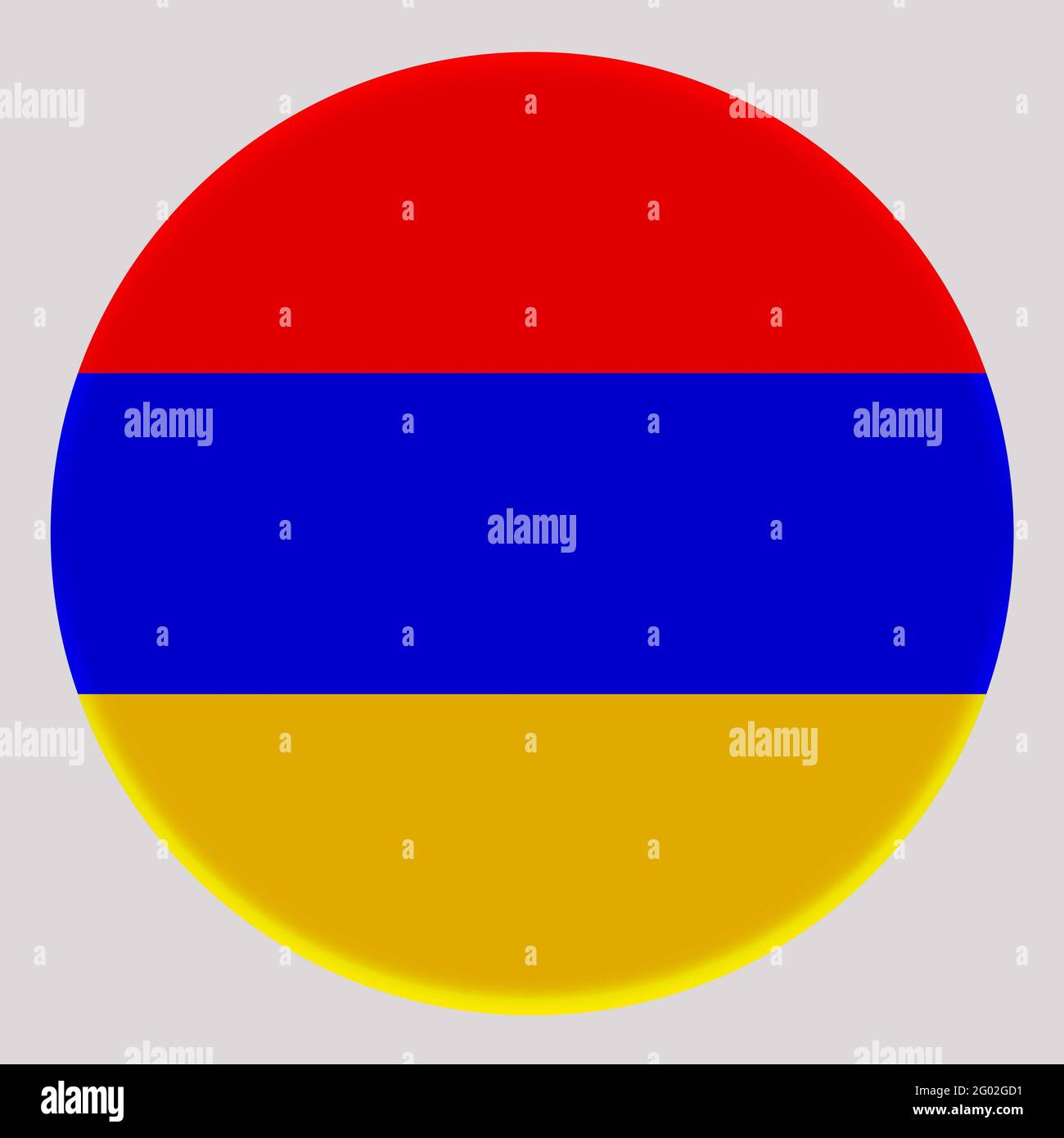 3D Flag of Armenia on avatar circle Stock Photo - Alamy