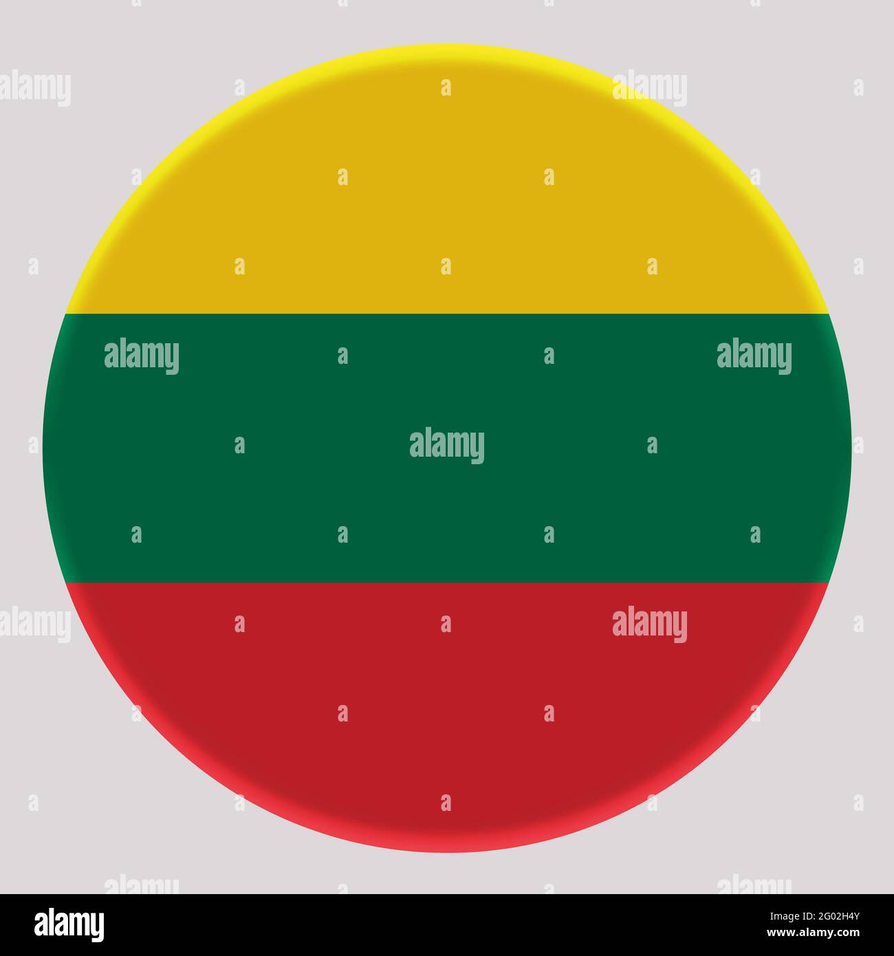 3D Flag of Lithuania on avatar circle Stock Photo - Alamy