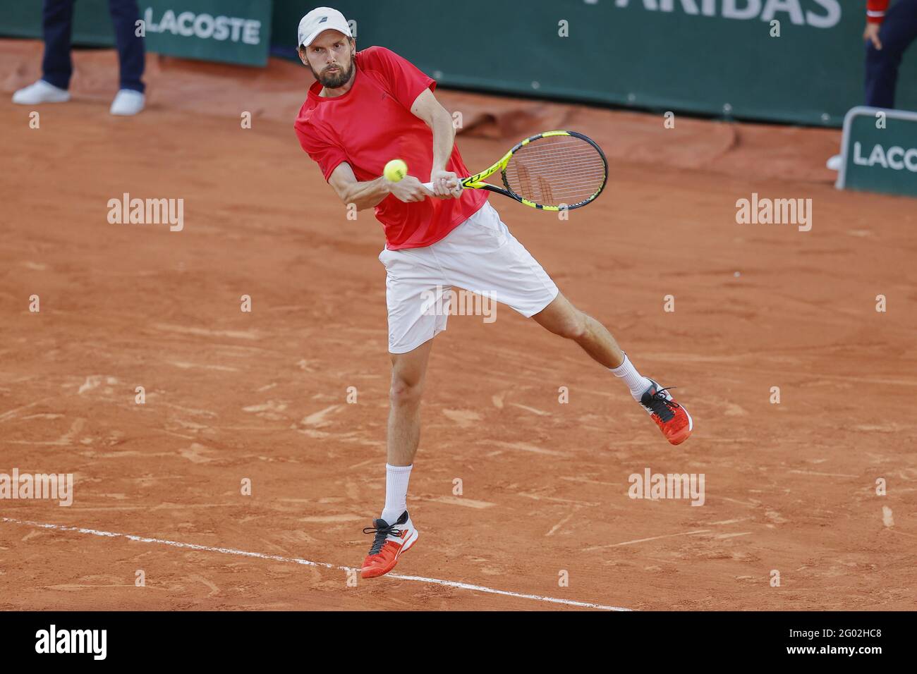 Oscar Otte Of Germany During Roland Garros 2021 Grand Slam Tennis Tournament On May 30 2021 At