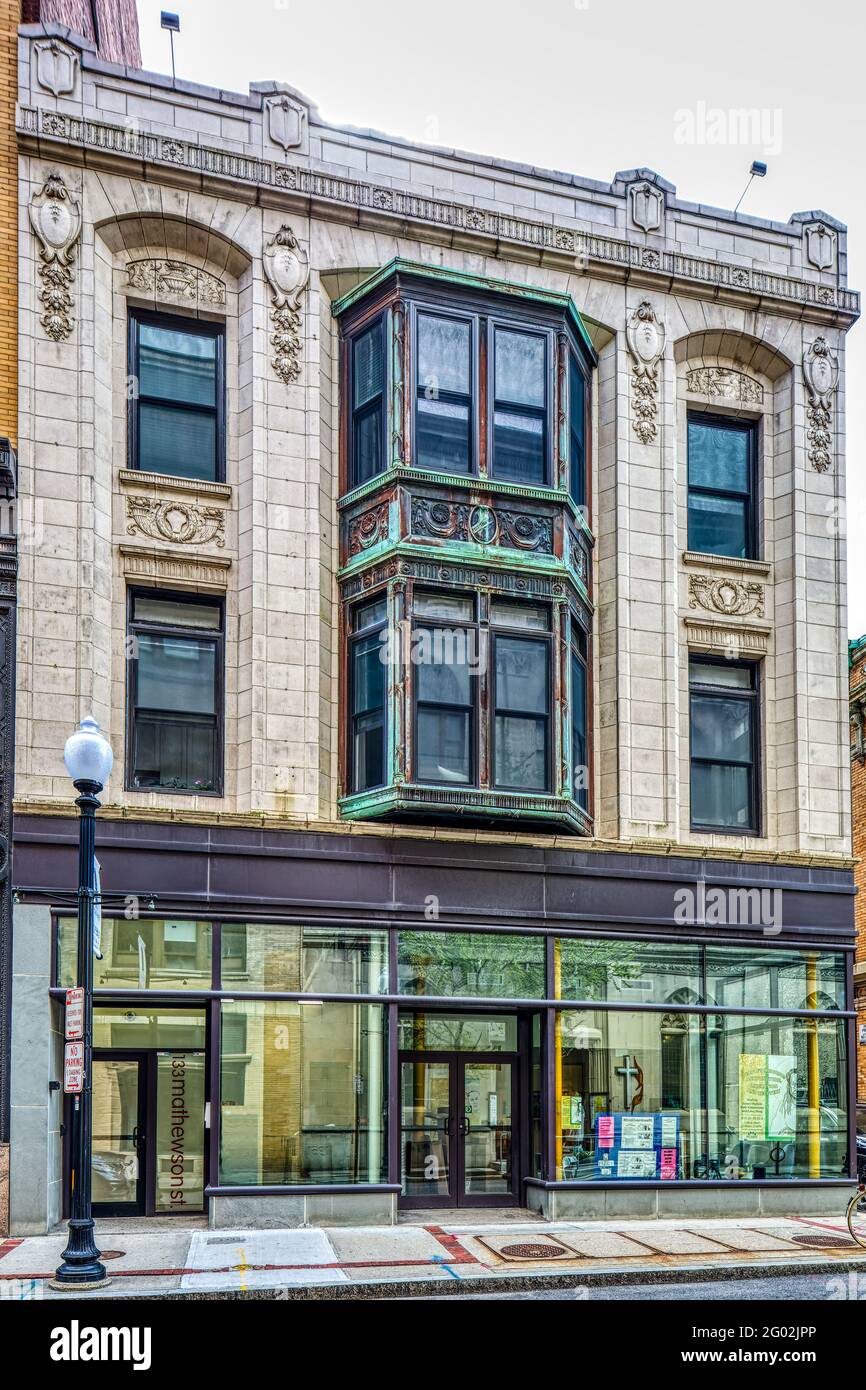 Joseph P. Cory Building, 133 Mathewson Street Stock Photo - Alamy