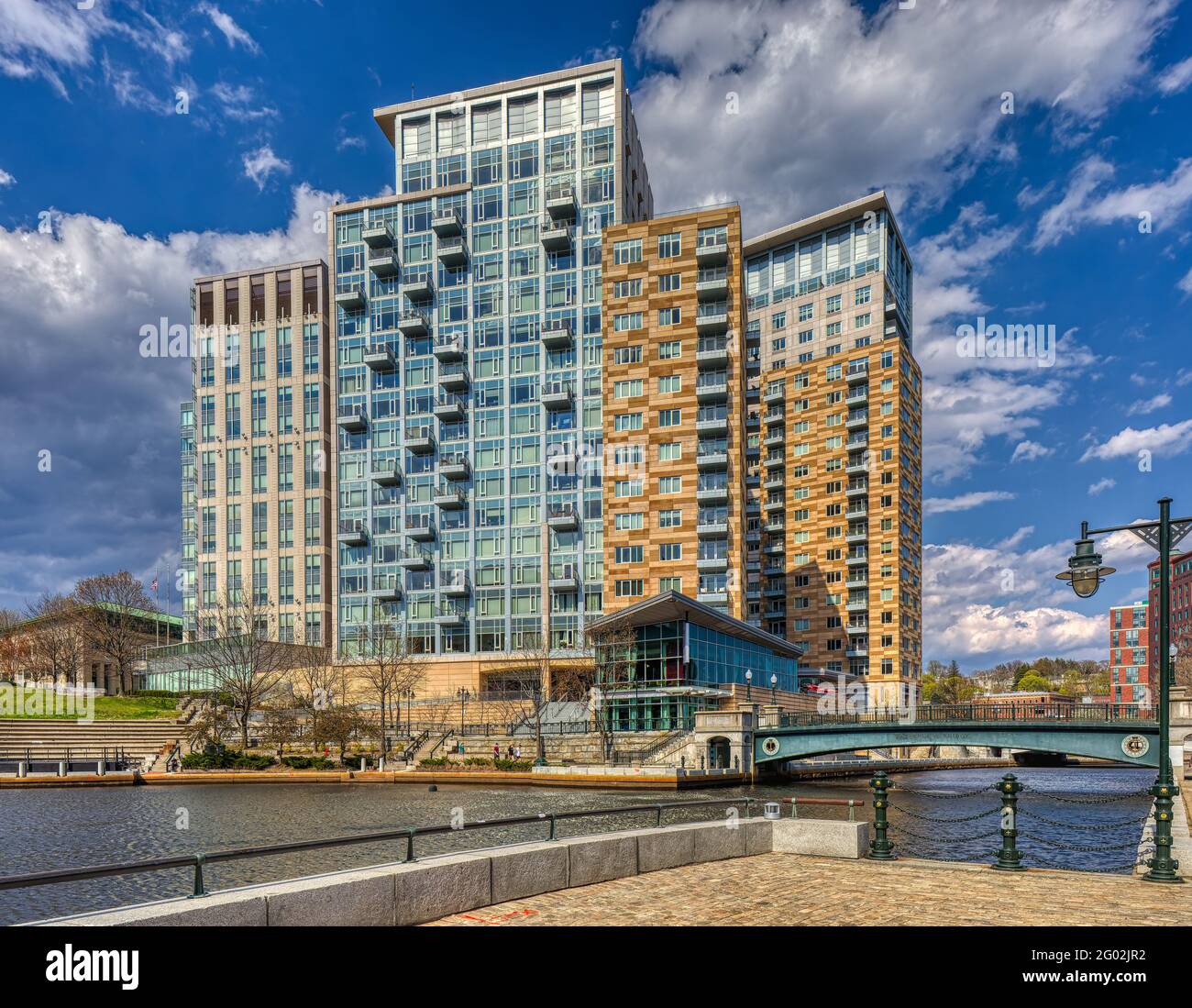 Waterplace Towers, condominiums at 100 and 200 Exchange Street