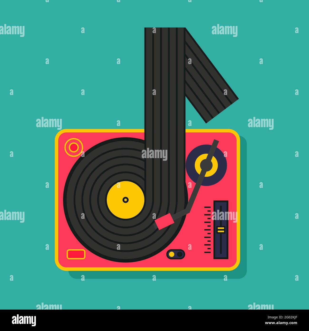 Music Note Symbol Icon Vector Stock Vector Images - Alamy