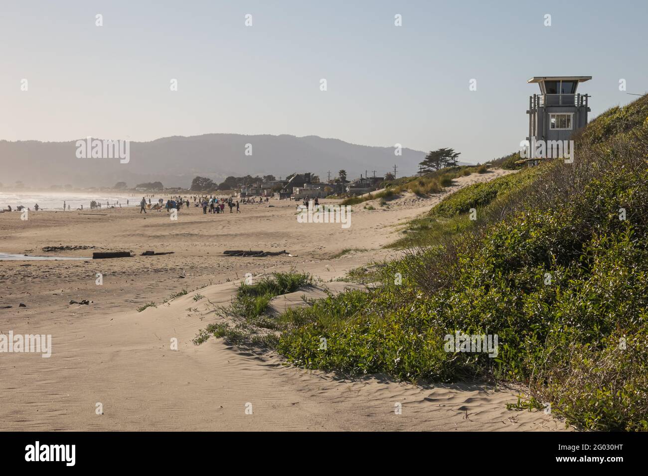 STINSON BEACH, CALIFORNIA, UNITED STATES May 09, 2021 A lifeguard