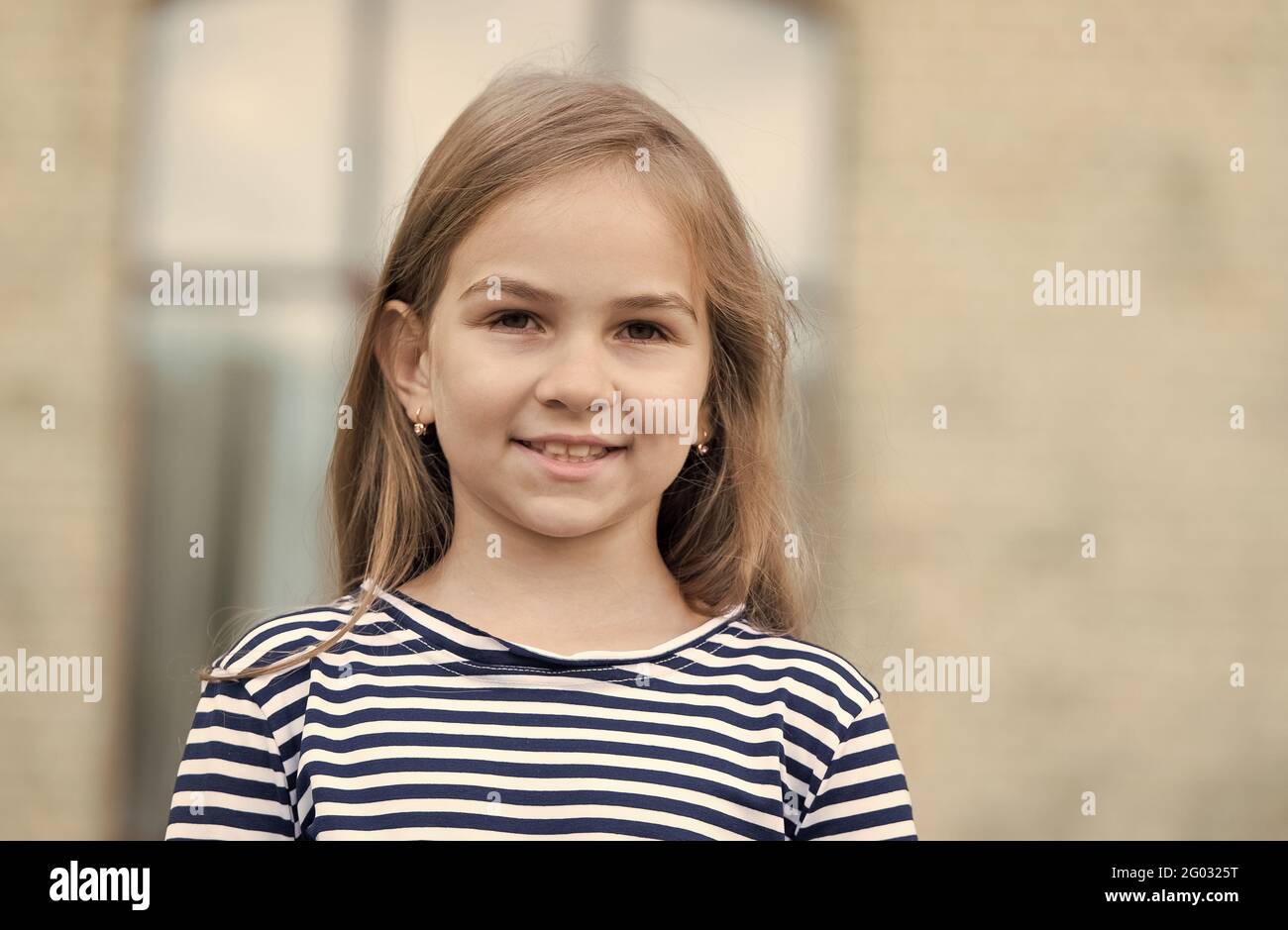 Better skincare, beautiful skin. Beauty look of little girl. Happy