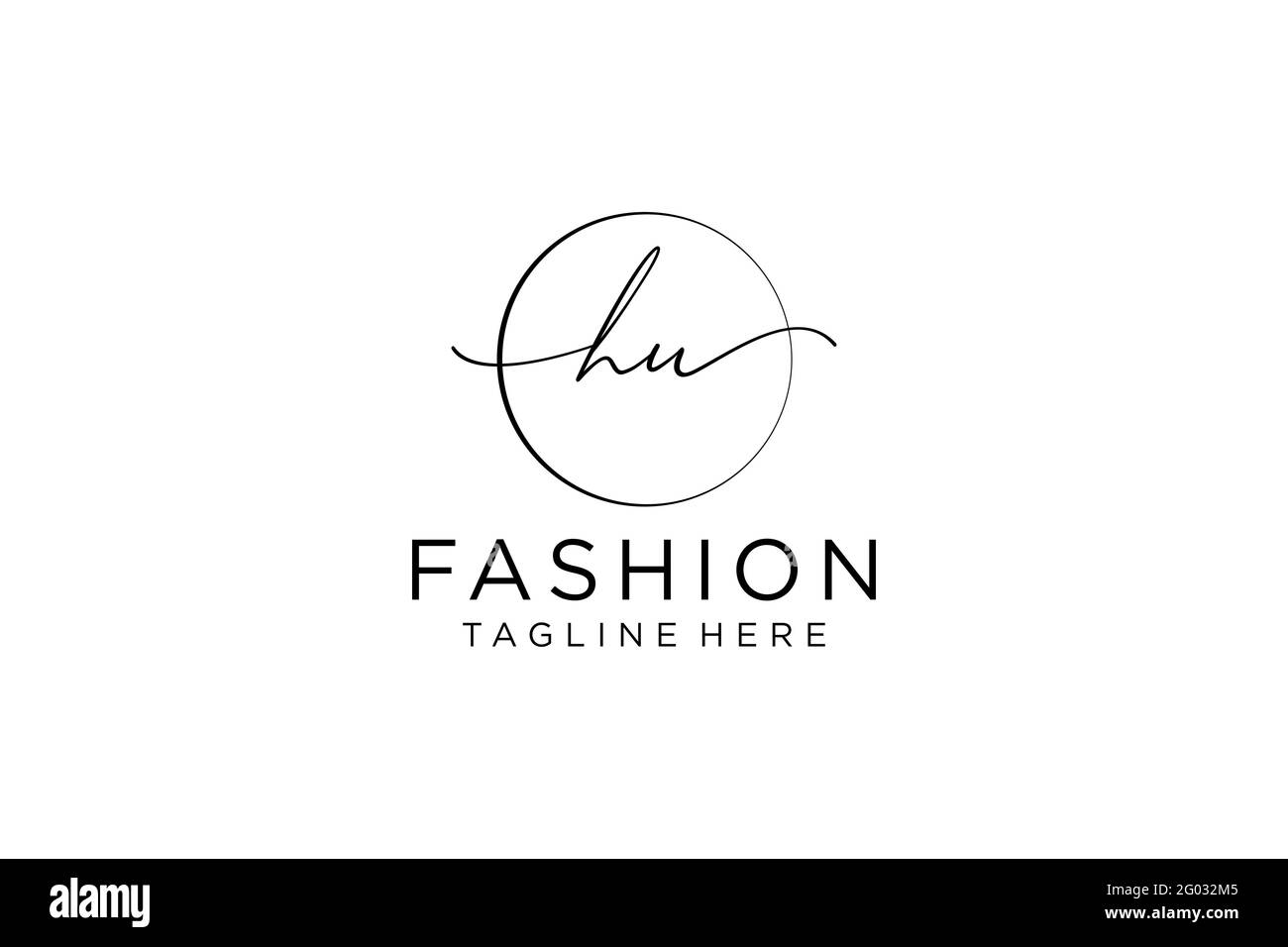 HT Feminine logo beauty monogram and elegant logo design, handwriting ...