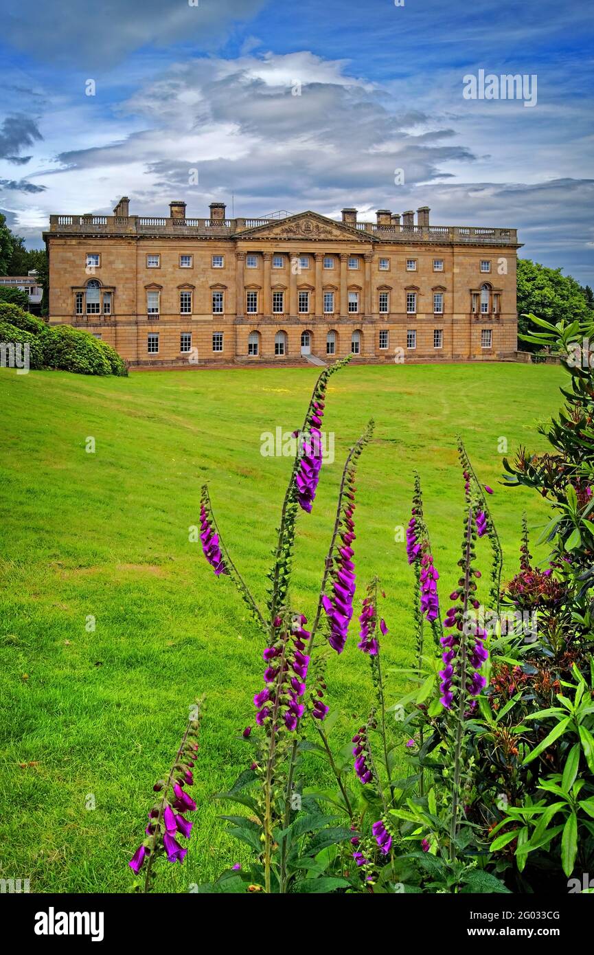 UK,South Yorkshire,Barnsley,Stainborough,Wentworth Castle Stock Photo