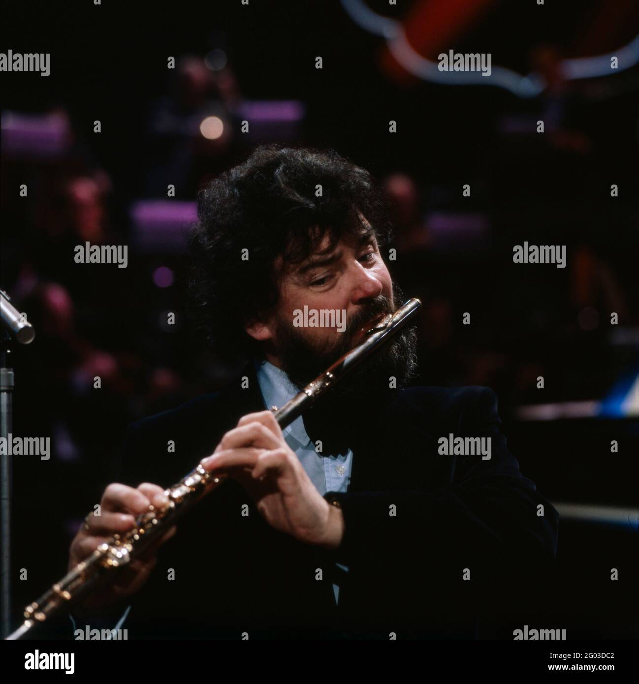 James Galway, geboren in Nordirland, einer der bedeutendsten Flötisten