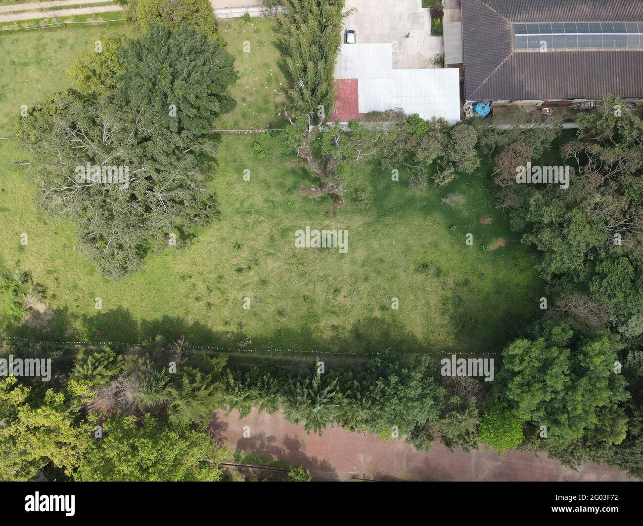 XALAPA, MEXICO May 29, 2021 Flying with the drone and capturing